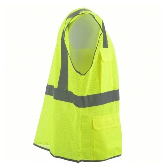 CONDOR High-Visibility Vest – Lime ANSI Class 2 S/M, Mesh, Hook-and-Loop, NWT - Picture 4 of 6